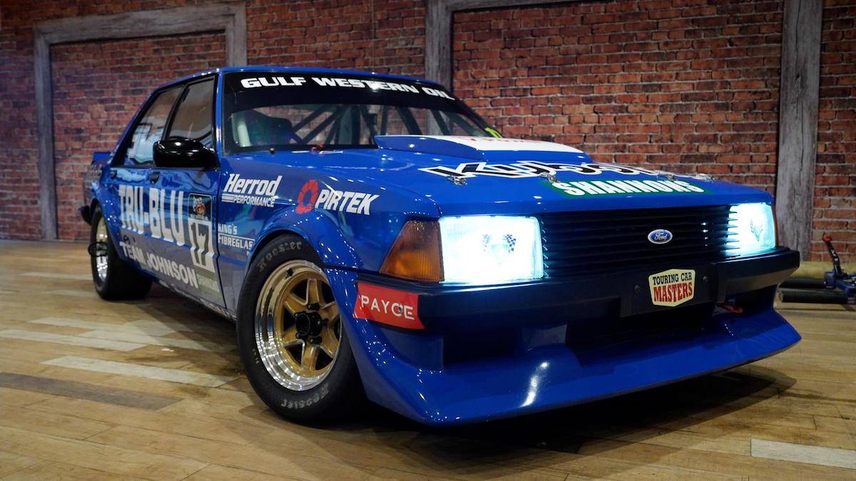 Steve Johnson's 'Tru-Blu' touring car