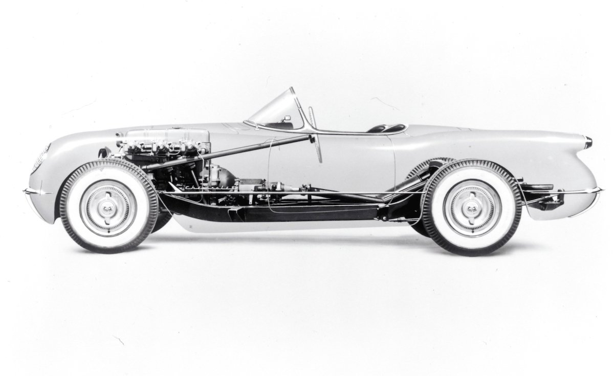 First-Generation Corvette chassis