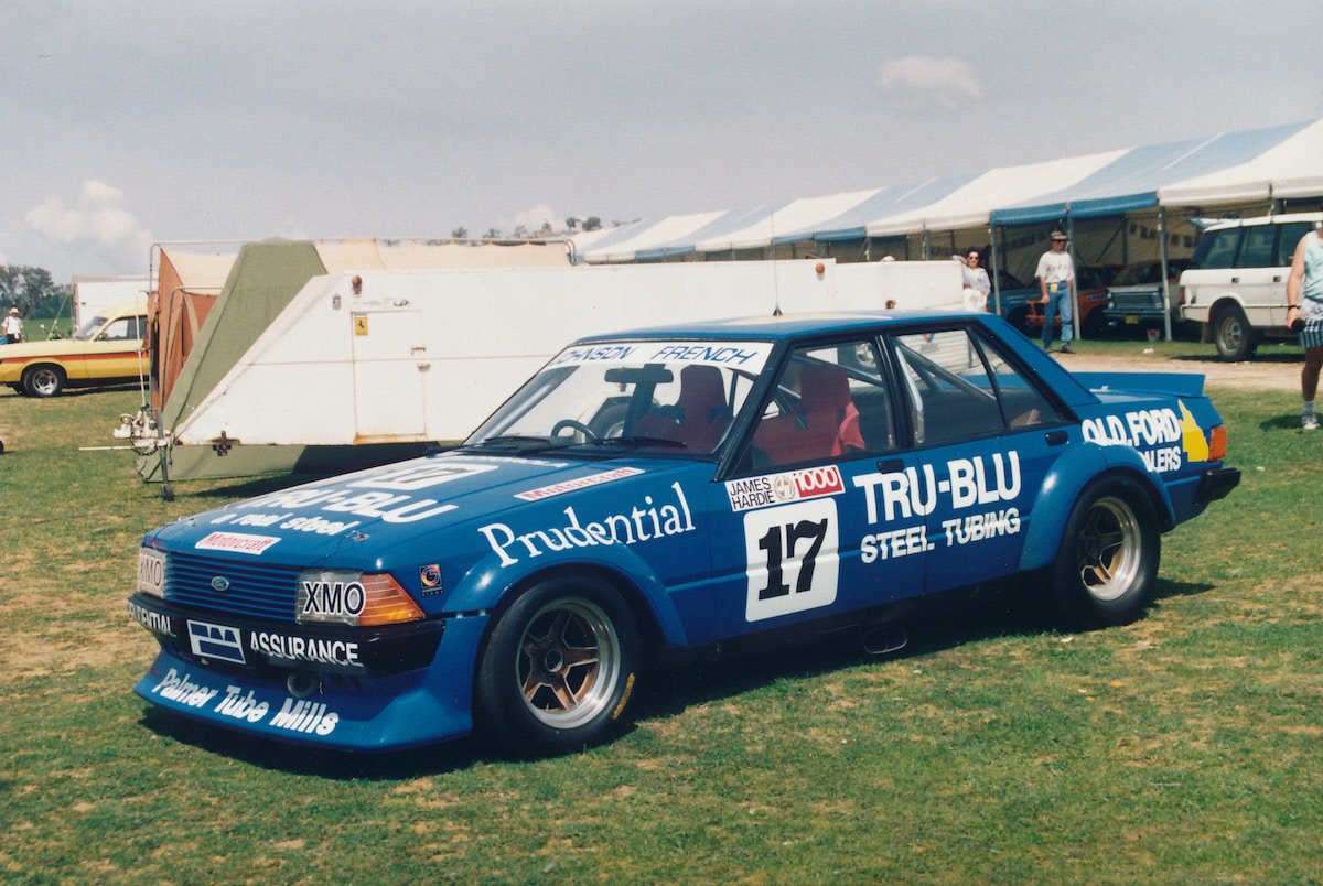 Dick Johnson and John French's #17 Ford XD Falcon 'Tru-Blu'