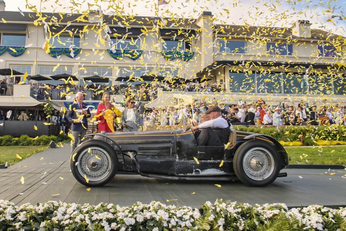 1934 Bugatti Type 59 Sports which won Best of Show at Pebble Beach Concours