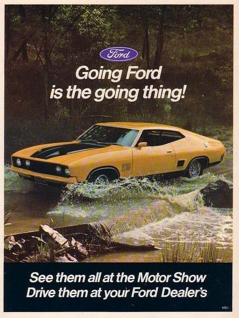 going ford is the going thing