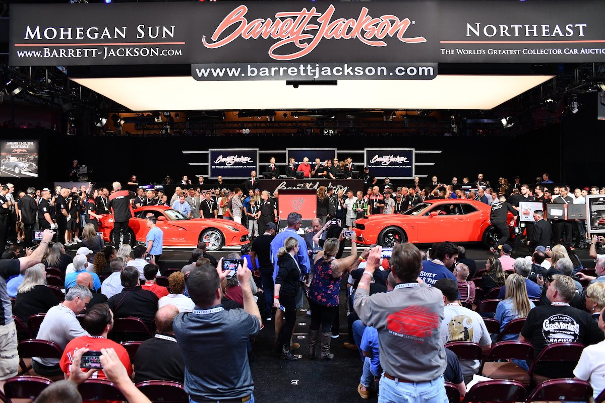 Dodge Viper and Demon at Barrett-Jackson auction