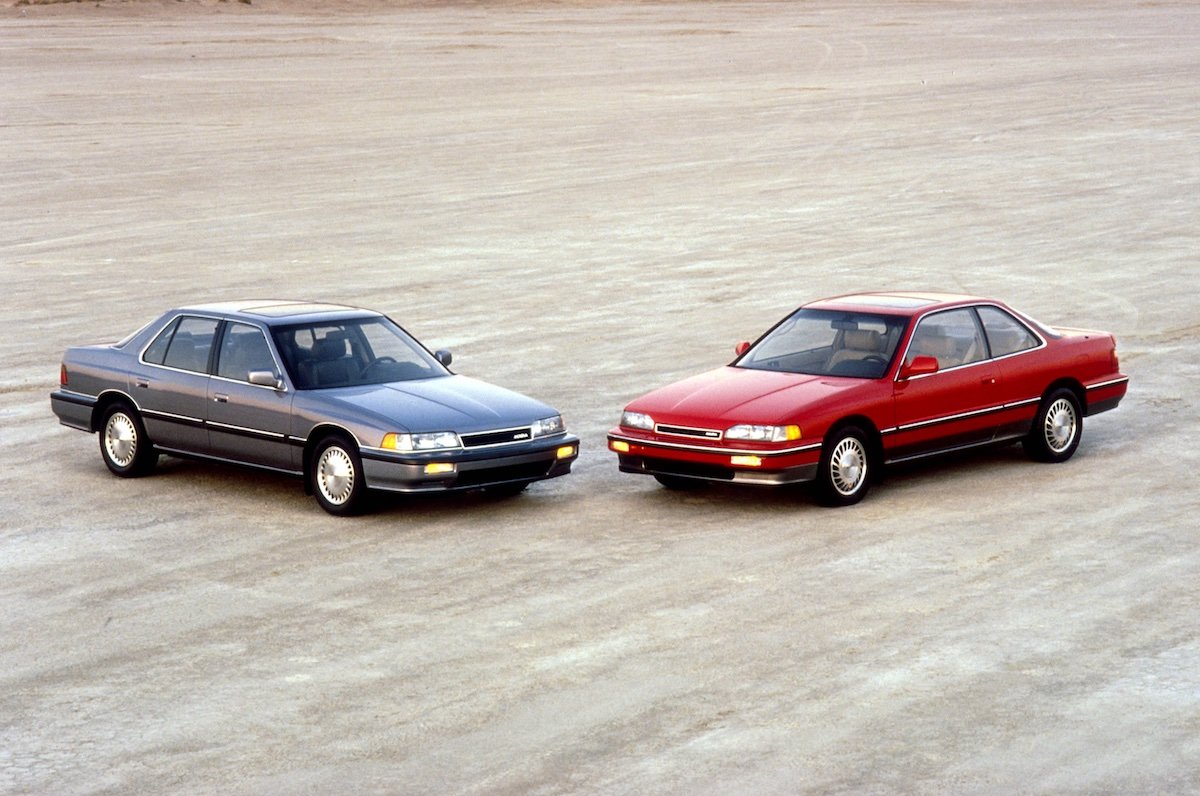1990 Acura Legend sedan and coupe