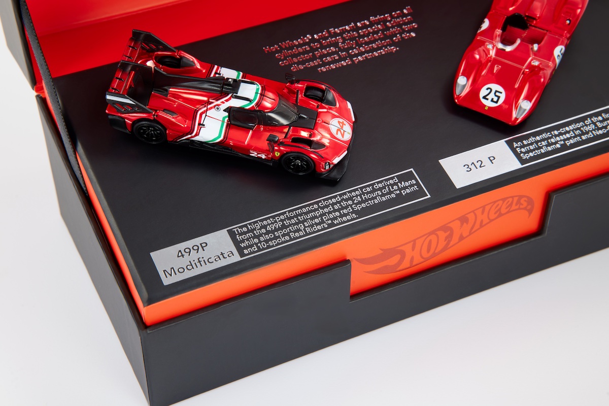 Hot Wheels for Ferrari Heritage Set