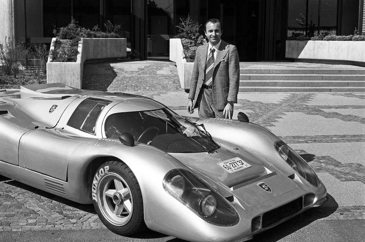 Count Rossi and his Porsche 917