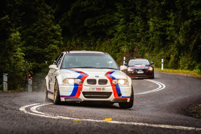 BMW E46 in Targa Tasmania