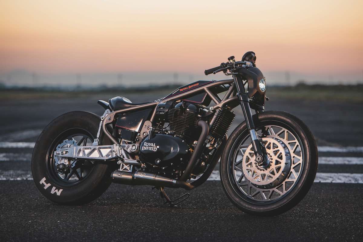 Custom Royal Enfield Motorcycle