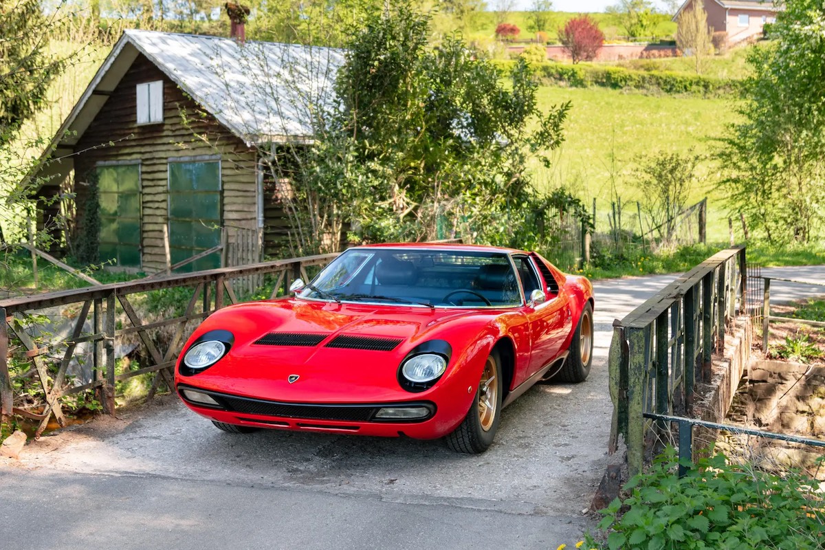 1971 Lamborghini Miura P400 SV by Bertone