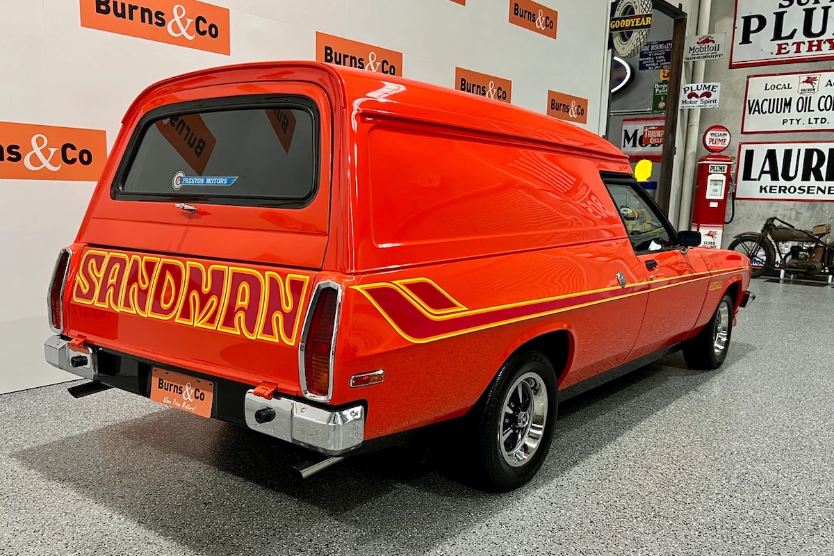1976 Holden HX Sandman Windowless Panel Van V8