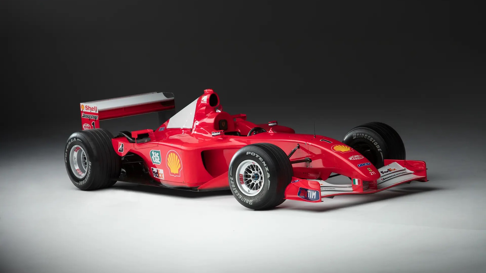 2001 Ferrari F2001 The Michael Schumacher Crown Jewel F1 car
