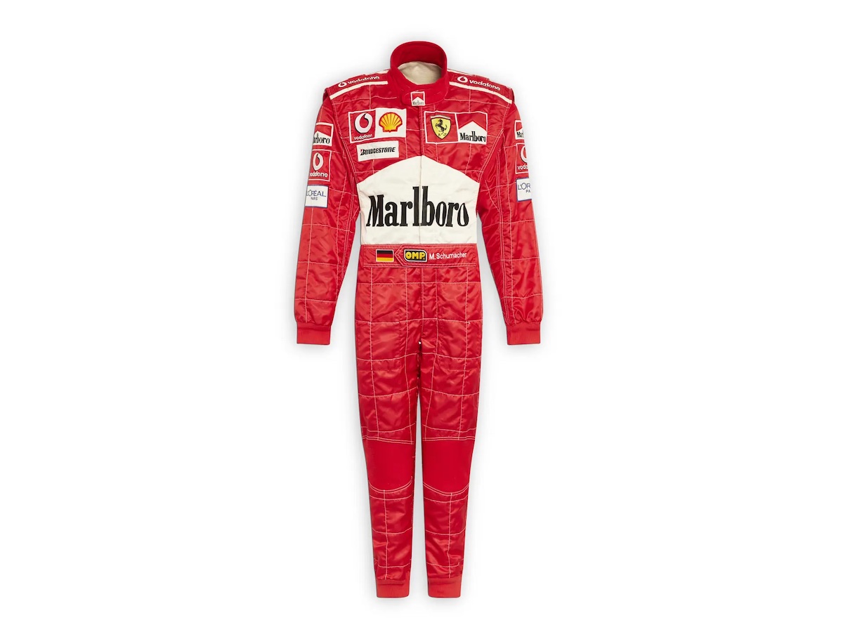 2004 Michael Schumacher Ferrari Formula 1 OMP Racing Suit