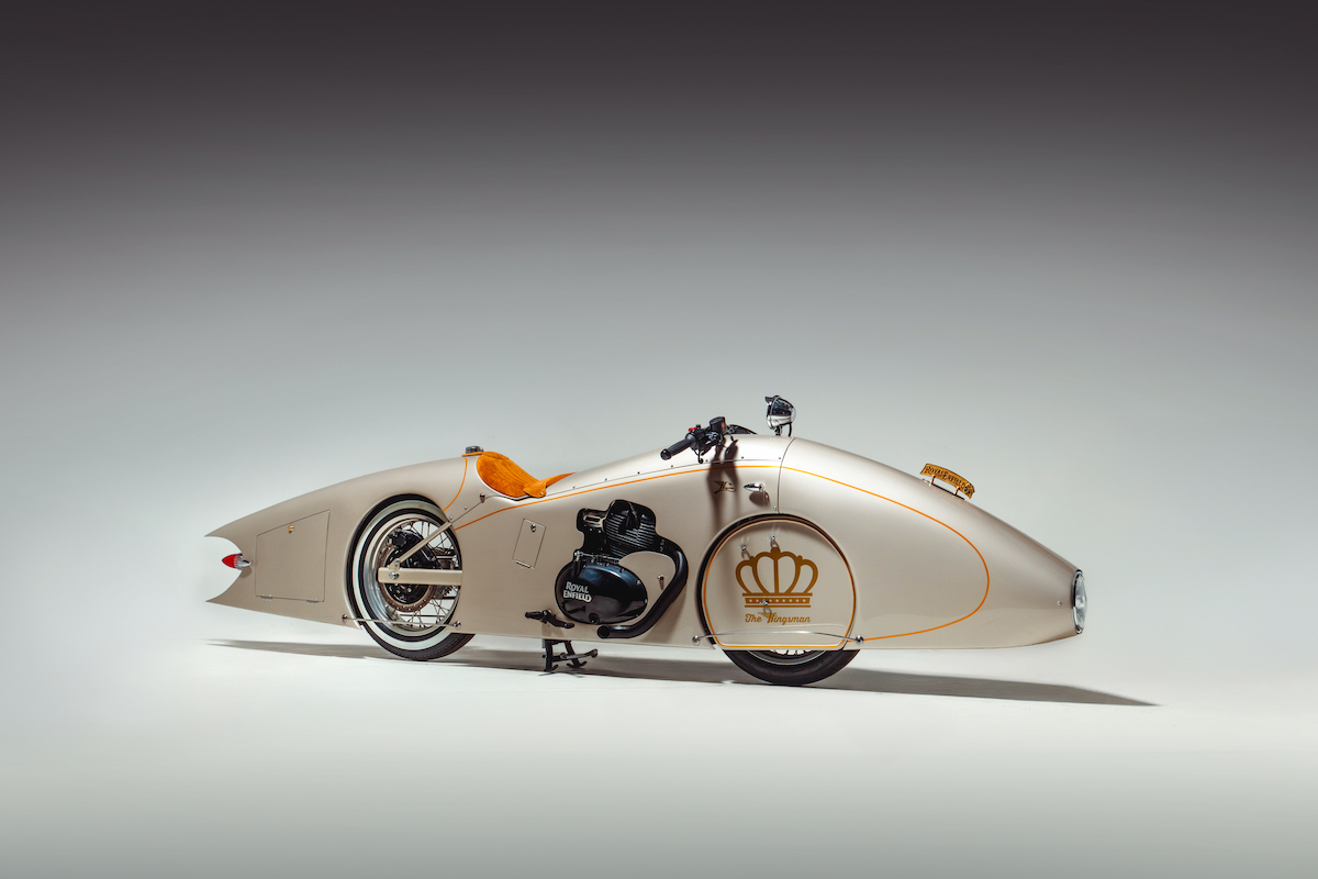 Custom Royal Enfield Motorcycle