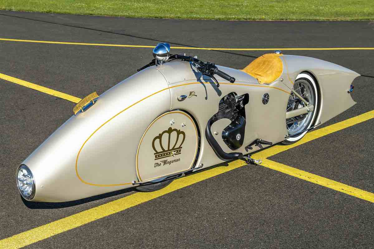 Custom Royal Enfield Motorcycle