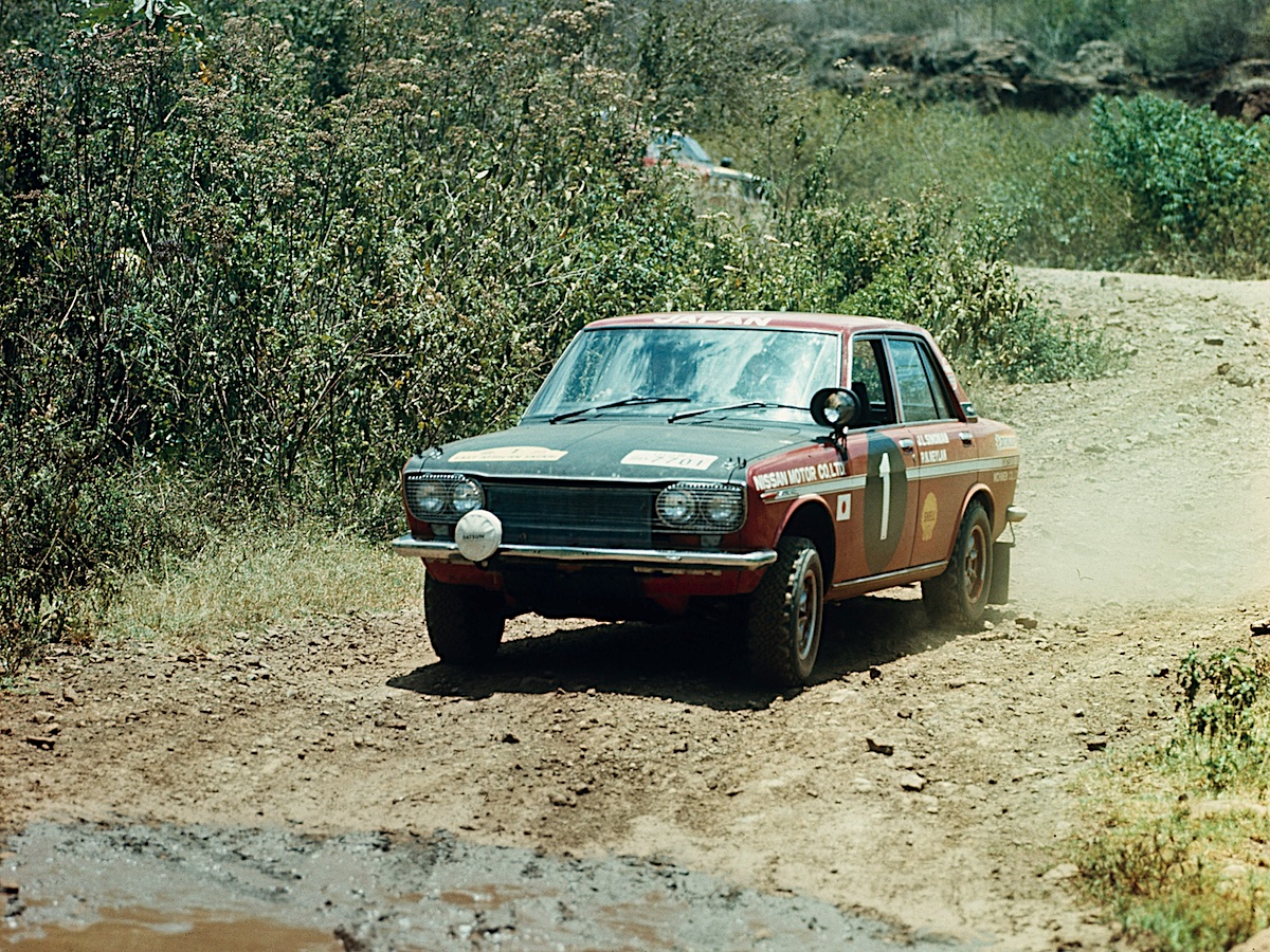 1970 The 18th East African Safari Rally (Mar 30, 1970) Bluebird 510 No1