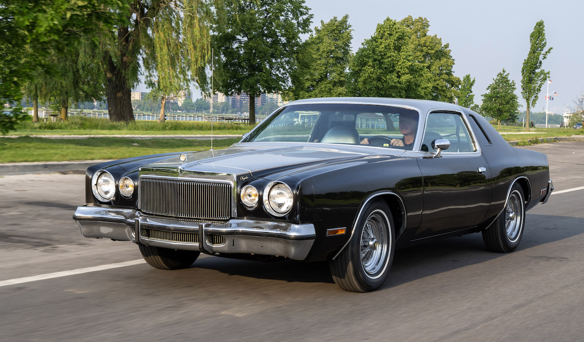 During Chrysler’s birthday week, the brand is continuing to unwrap a celebratory slate of initiatives to mark 100 years, starting June 4, 2025, on Detroit’s Belle Isle, where media gathered for the once-in-a-century opportunity to drive historic Chrysler vehicles, including the 1976 Chrysler Cordoba.