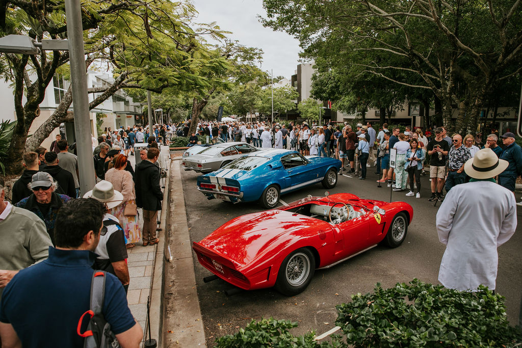 Cars at the 2023 Noosa Concours