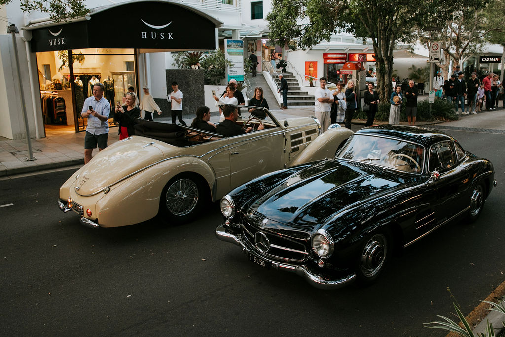 Cars at the 2023 Noosa Concours