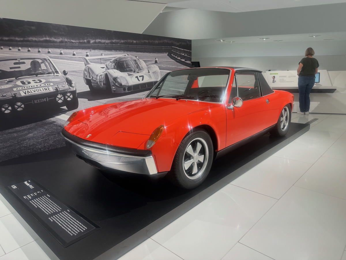 Porsche 914 S at Porsche Museum Stuttgart