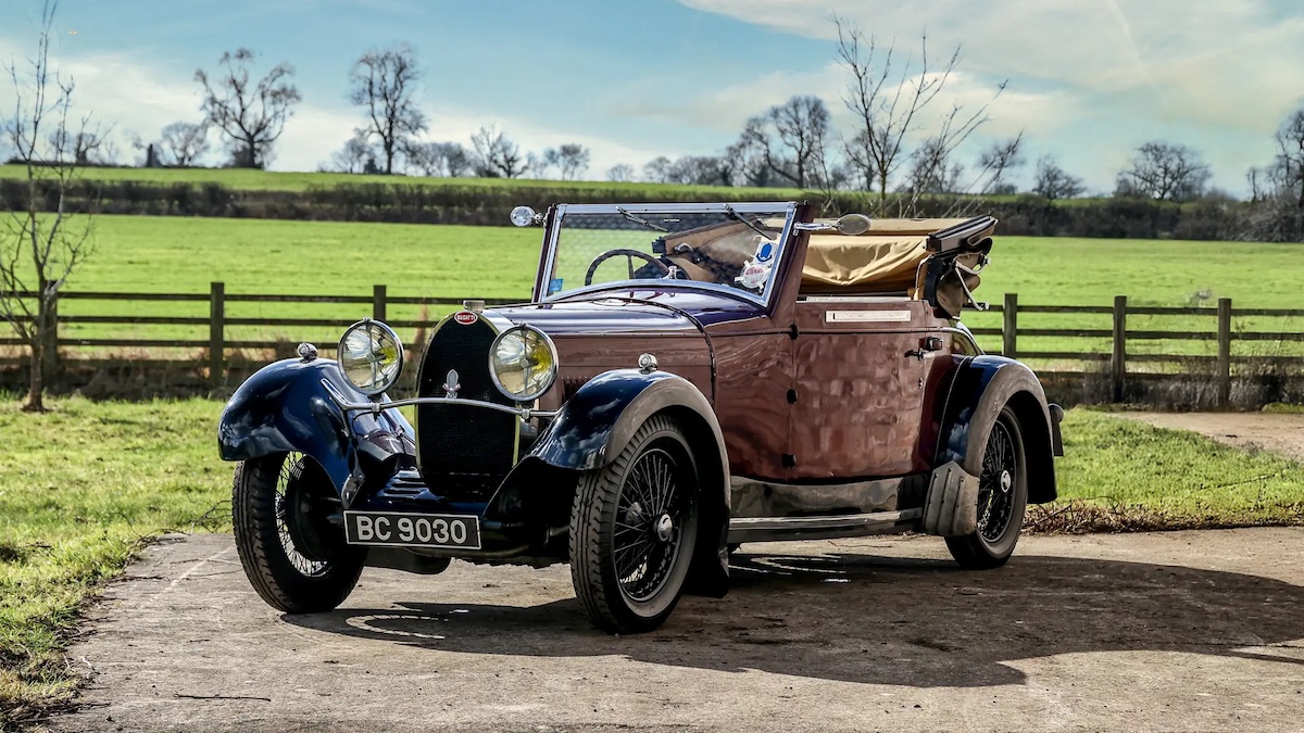 1929 Bugatti Type 44 Cabriolet by Lavocat et Marsaud