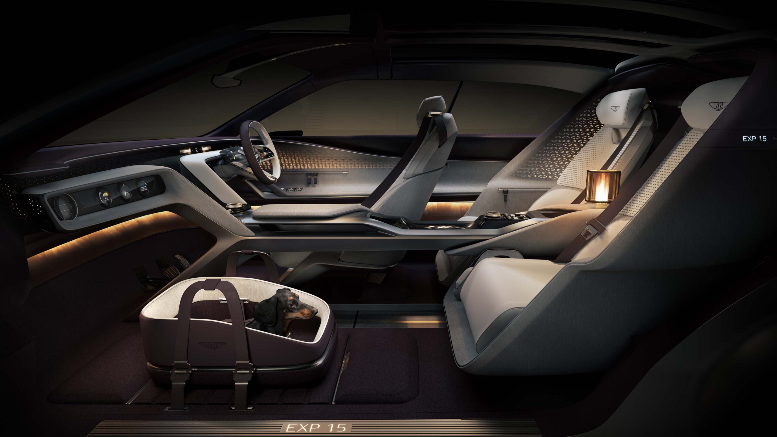 Inside the Bentley EXP 15