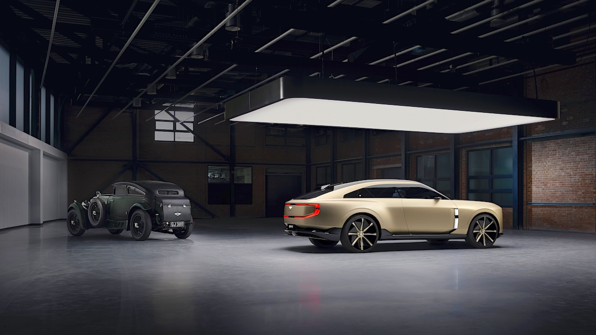 Bentley EXP 15 and 1930 Speed Six
