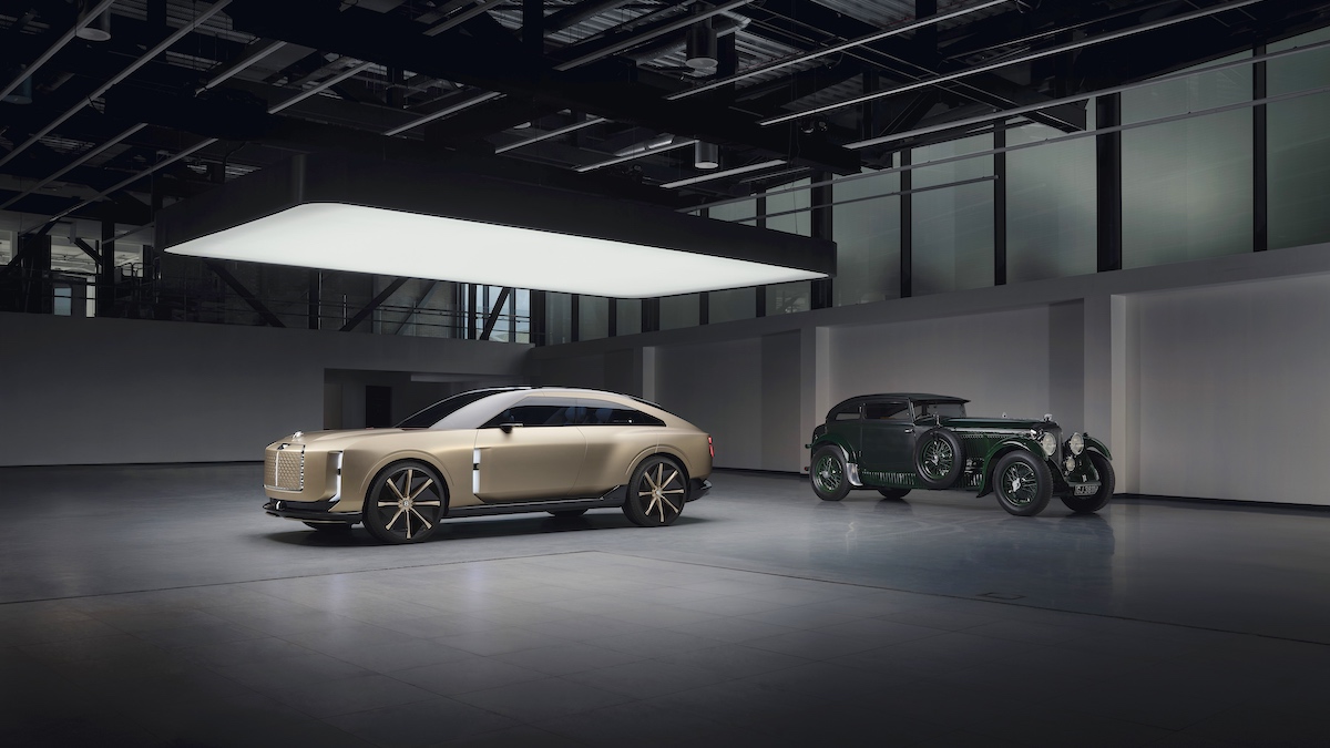 Bentley EXP 15 and 1930 Speed Six