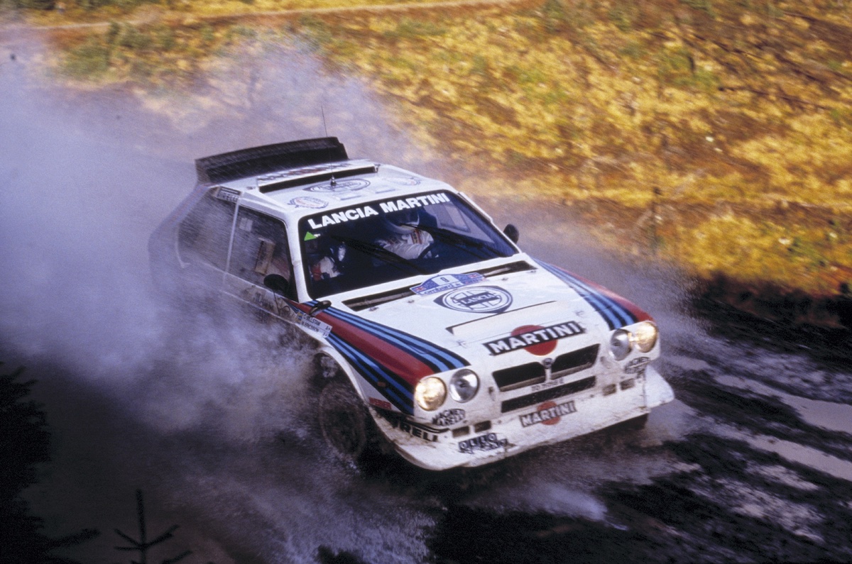 Lancia Delta S4 at the 1986 Rac Rally