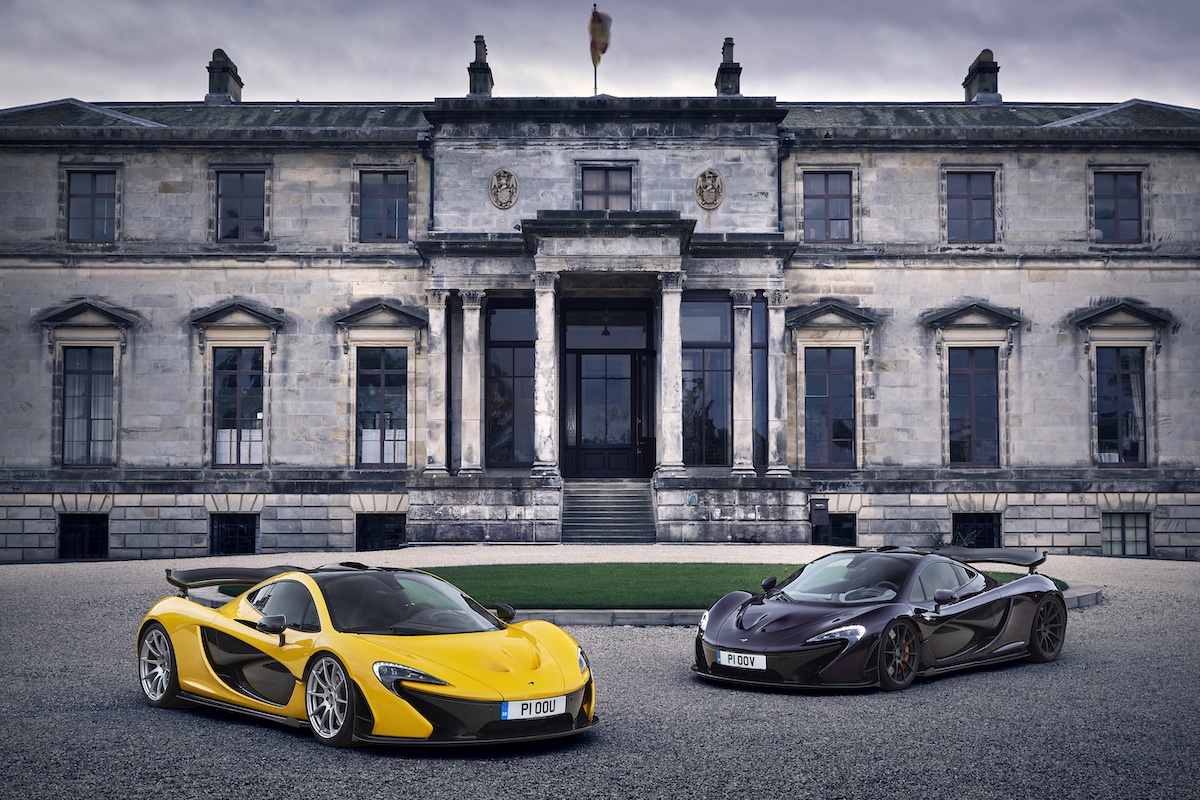 Two McLaren P1s