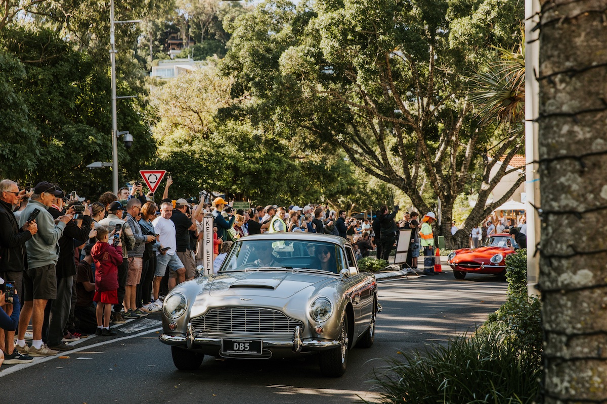 Aston Martin DB5 at Noosa Concours