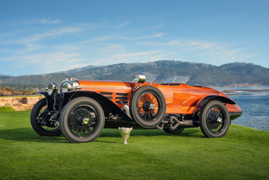 1924 Hispano Suiza H6C Nieuport-Astra Torpedo at Pebble Beach Concours