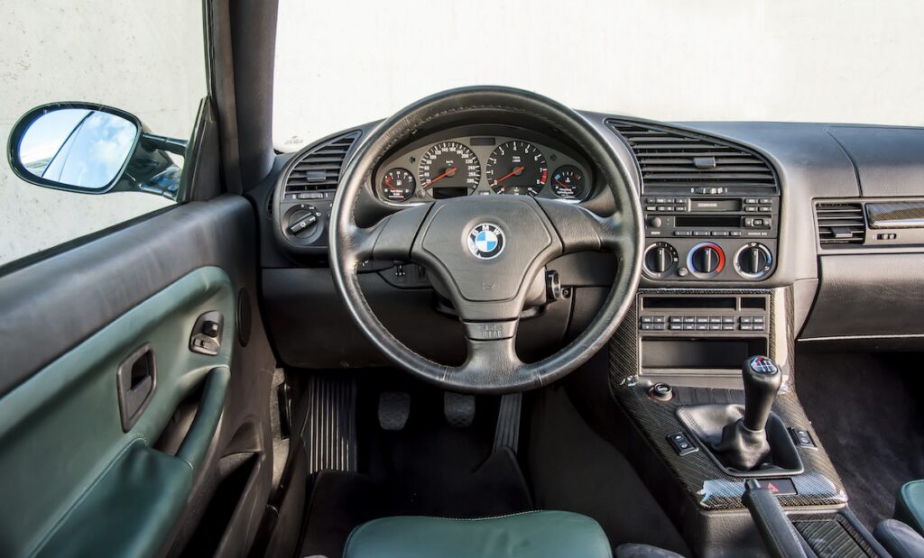 Inside the E36 BMW M3 GT