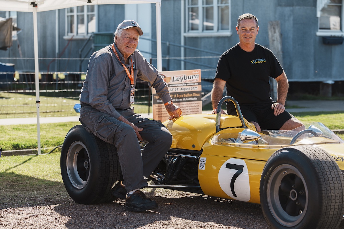 Kevin Bartlett and Paul Stokell-Repco Brabham Climax BT11A