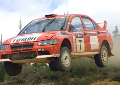 Mitsubishi Lancer Evo Rally Car
