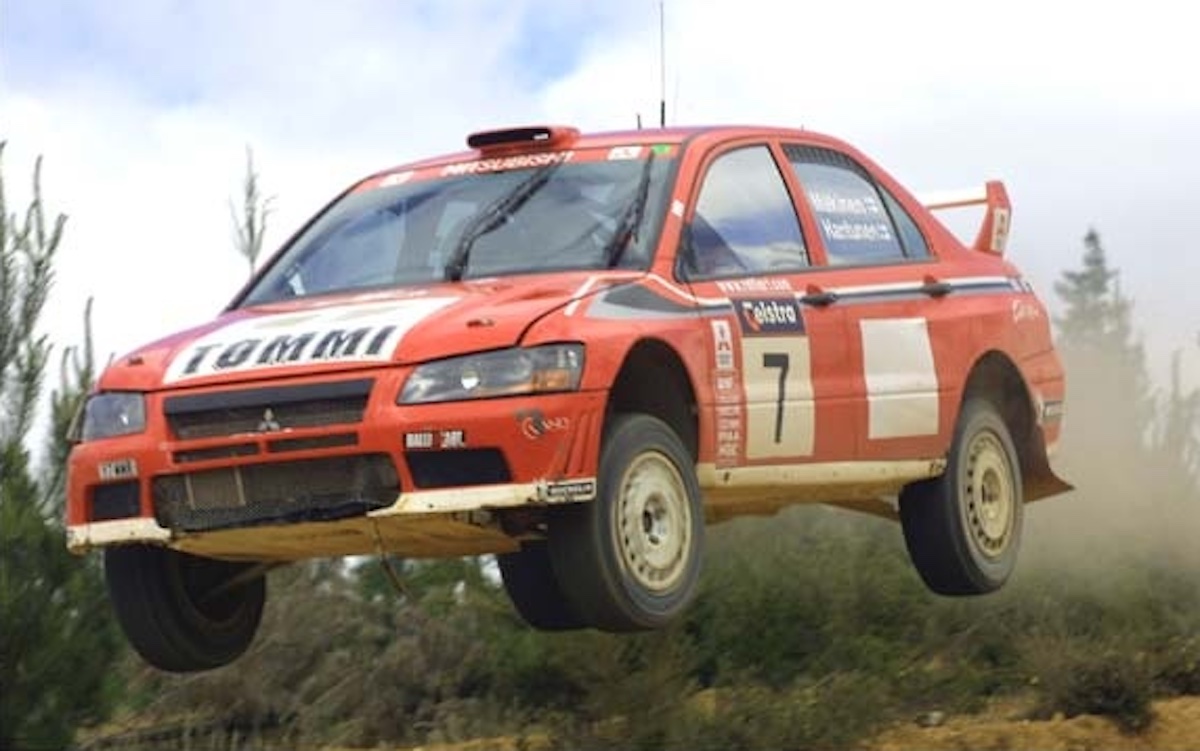 Mitsubishi Lancer Evo Rally Car