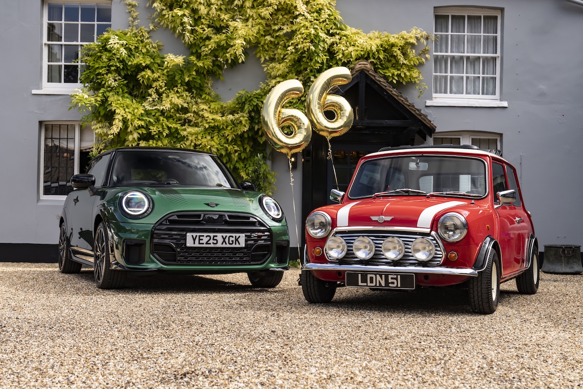 New and old Mini