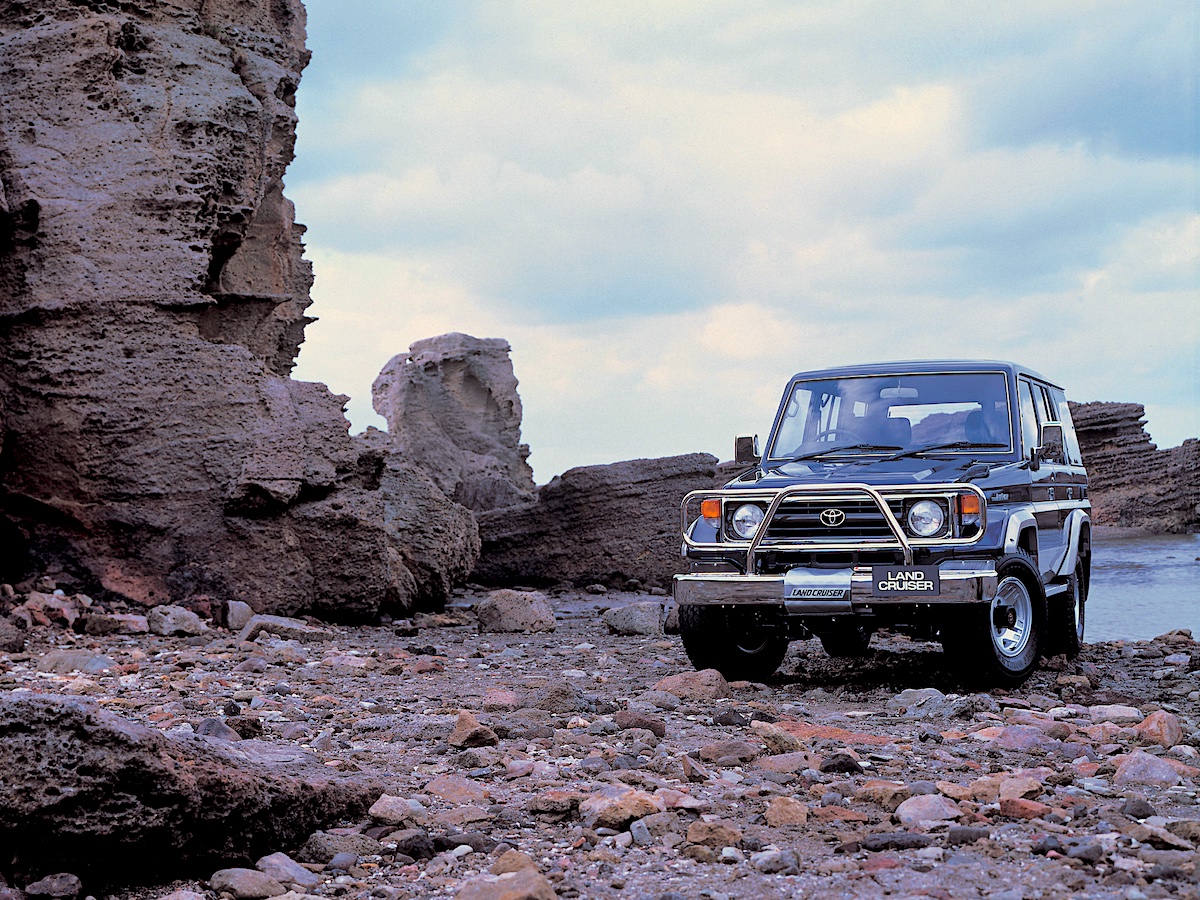1995 Toyota LandCruiser 70 Series first facelift