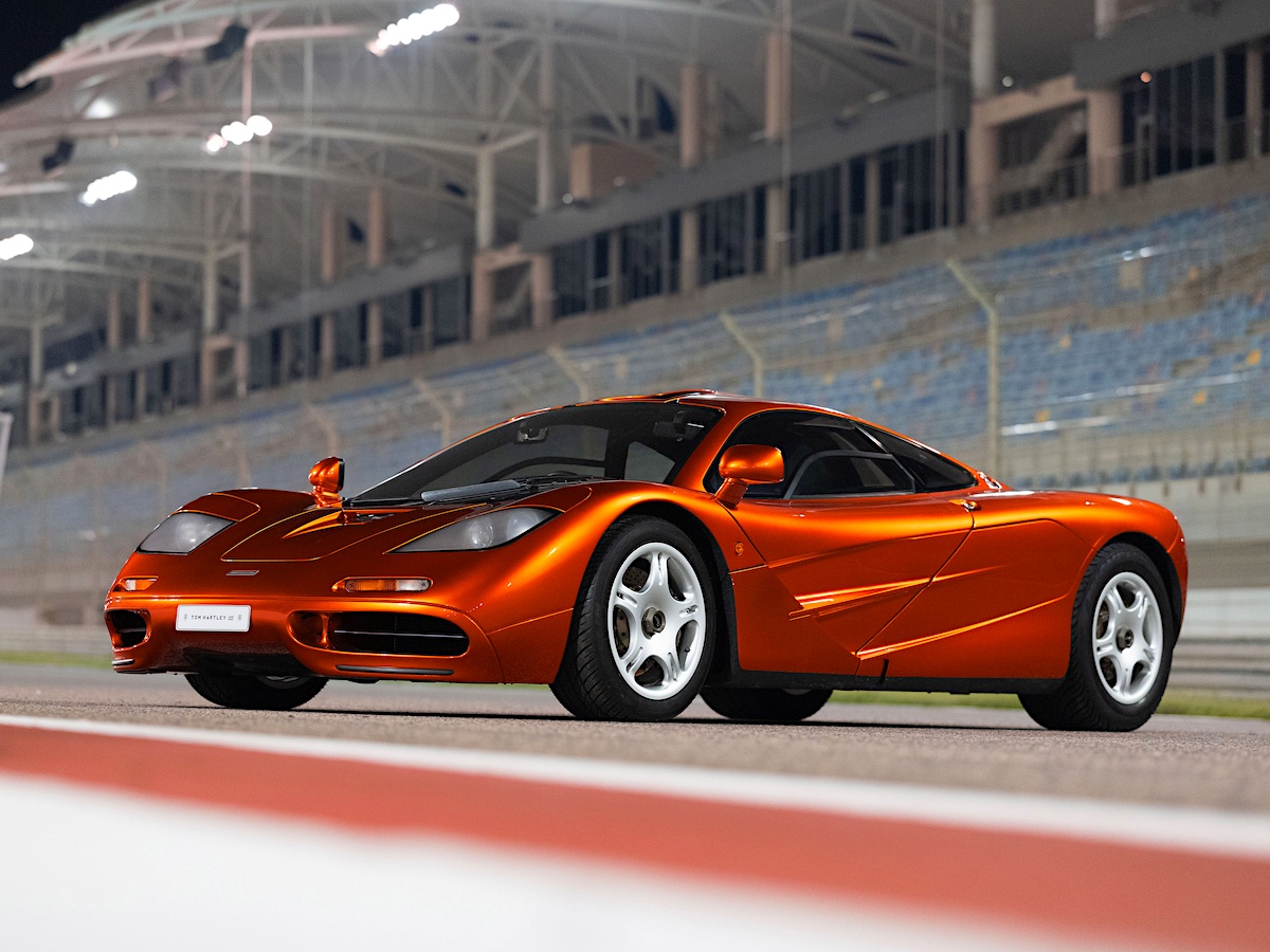 The last 1998 McLaren F1 made, finished in exclusive Mansour Orange