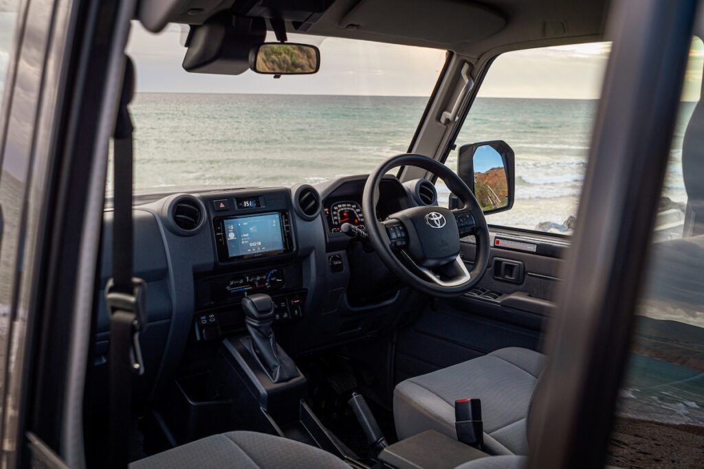 2024 Toyota LandCruiser 76 GXL Auto interior
