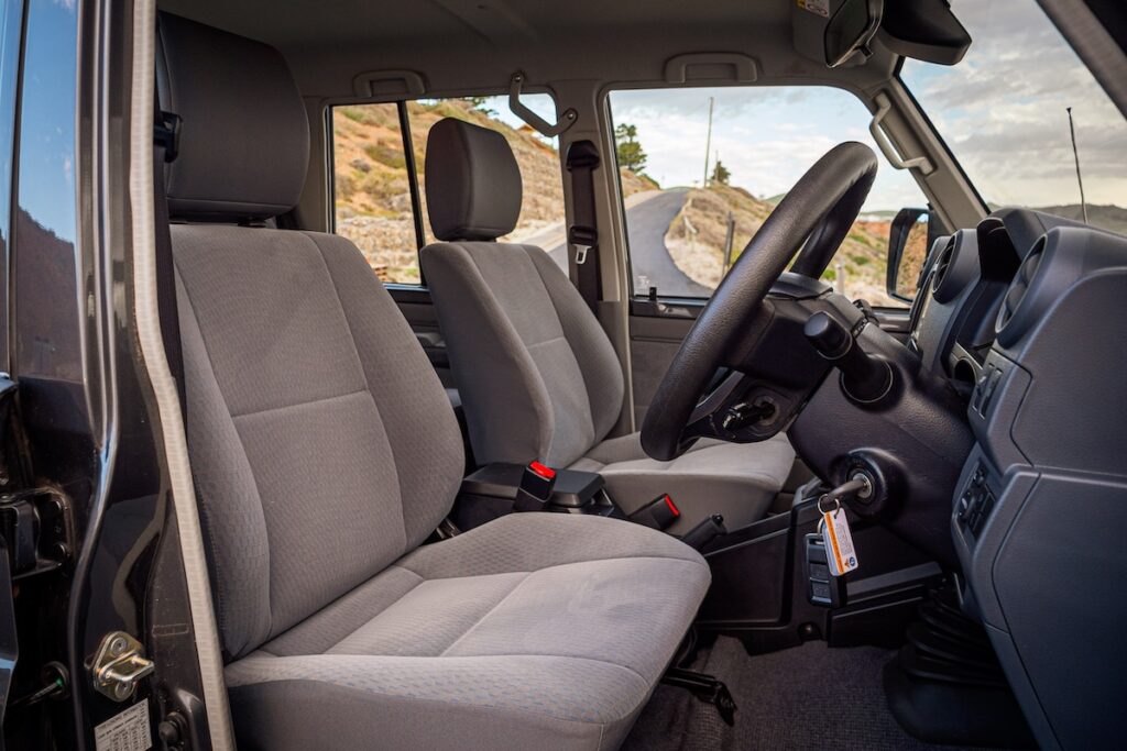 2024 Toyota LandCruiser 76 GXL Auto interior