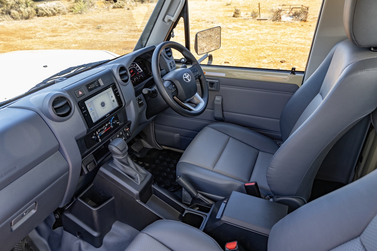2024 Toyota LandCruiser 79 GX Auto Interior