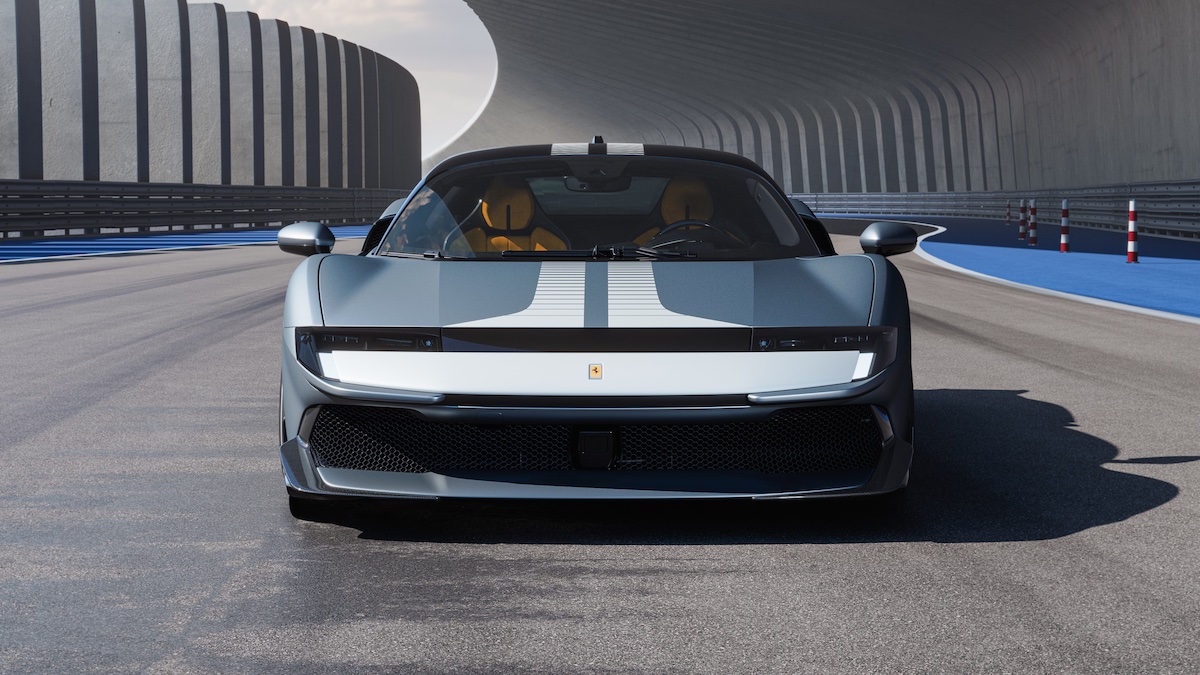 Ferrari 849 Testarossa with the Assetto Fiorano package finished in Grigio Titanio