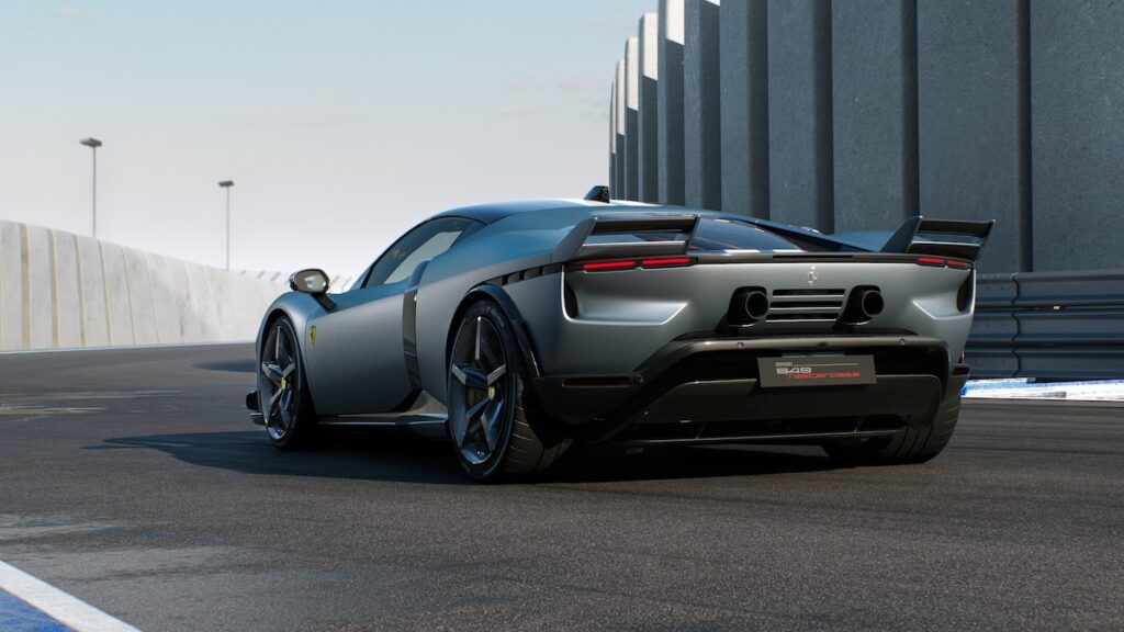 Ferrari 849 Testarossa with the Assetto Fiorano package finished in Grigio Titanio