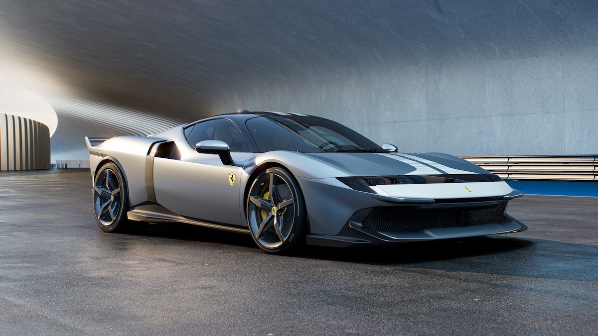 Ferrari 849 Testarossa with the Assetto Fiorano package finished in Grigio Titanio