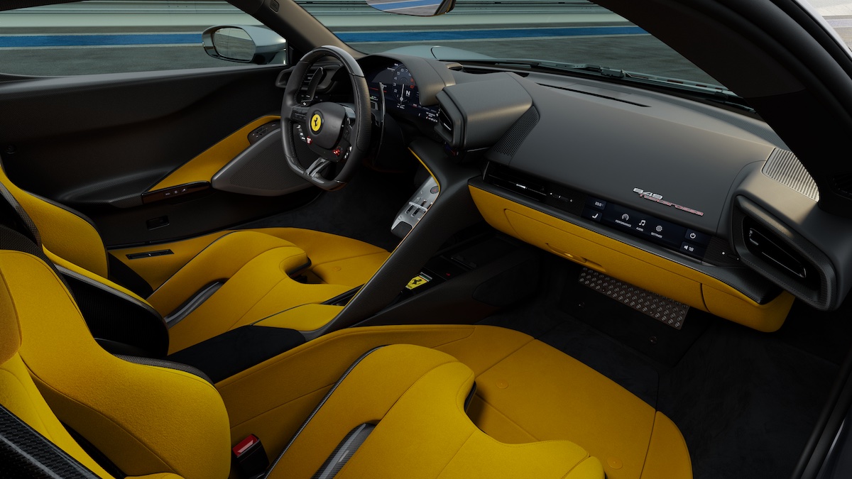 Ferrari 849 Testarossa Coupe Interior