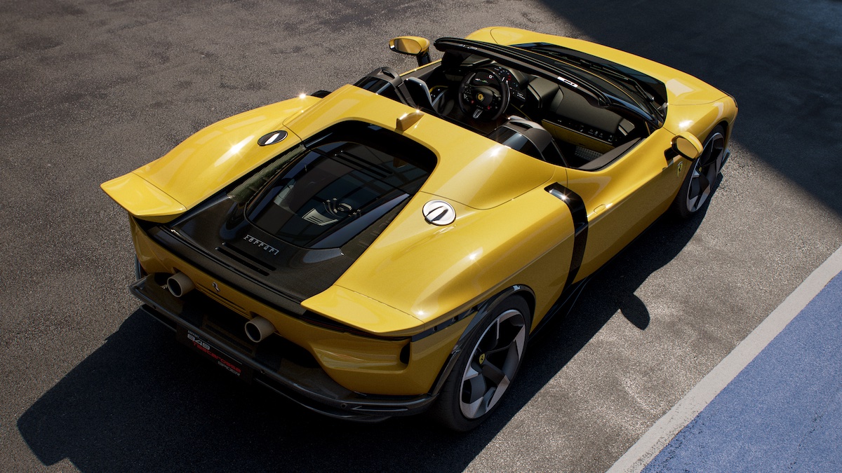 Ferrari 849 Testarossa Spider in Giallo Modena