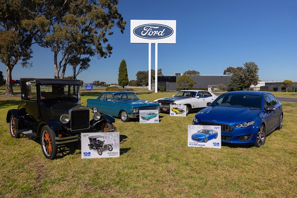 Ford Australia Stamp Collection