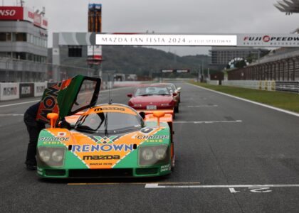 Mazda 787B at Fuji Speedway for Mazda Fan Festa 2024