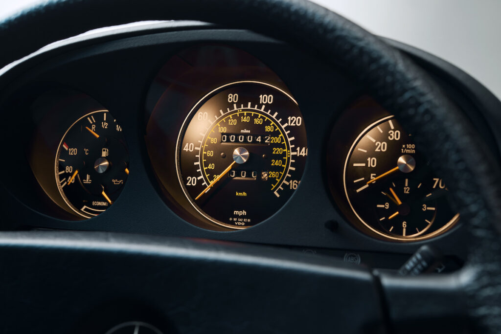 42-mile 1982 Mercedes-Benz 500SL