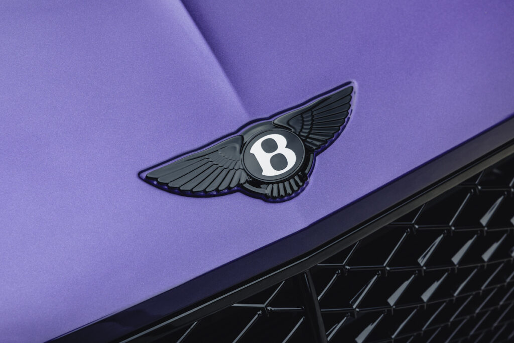 Bentley Continental GTC Speed Violette