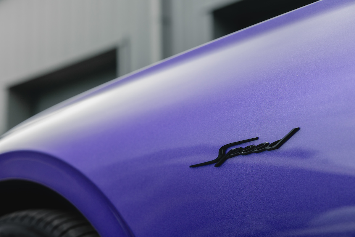 Bentley Continental GTC Speed Violette